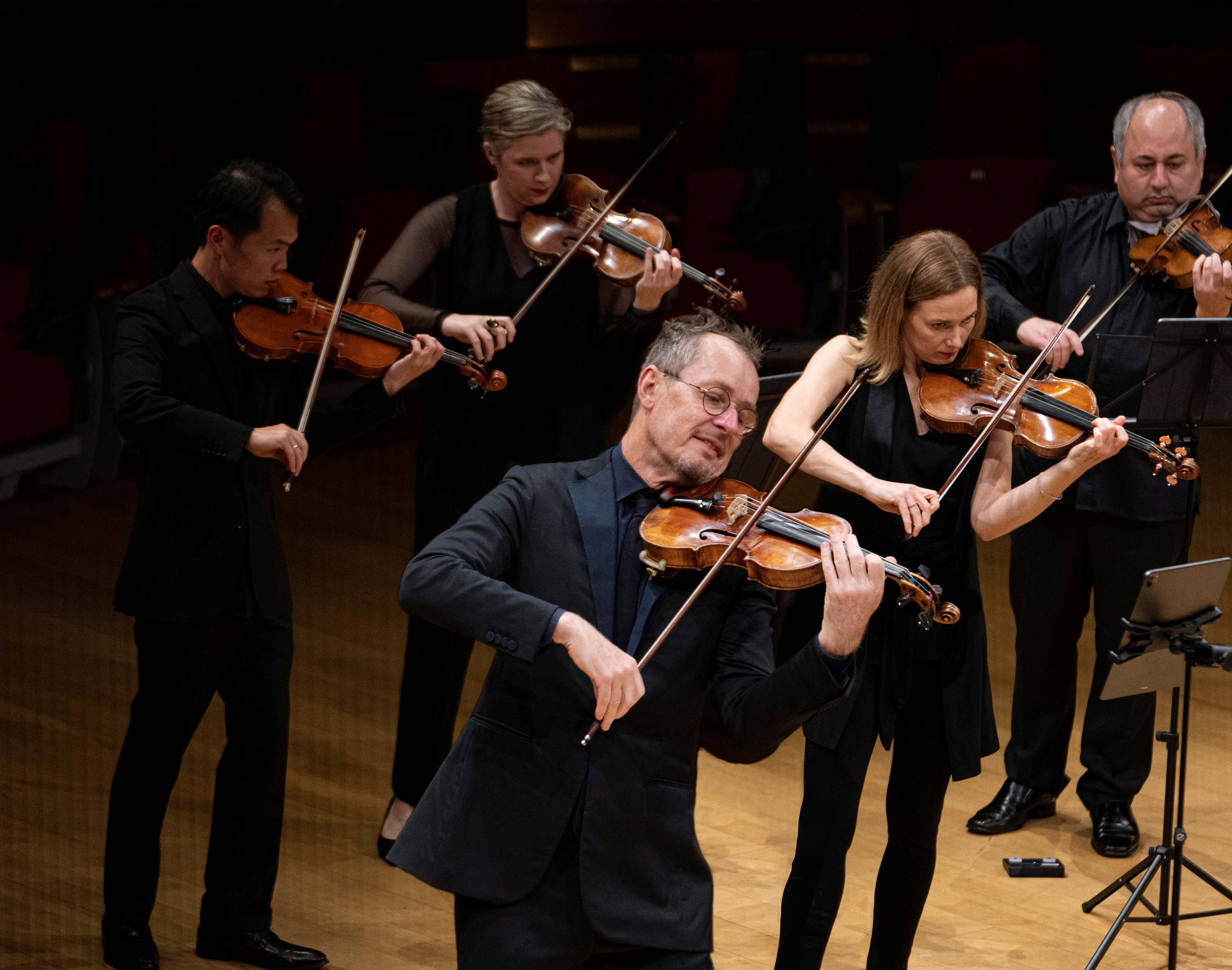 Richard Tognetti and the ACO perform at the Pierre Boulez Saal in Berlin